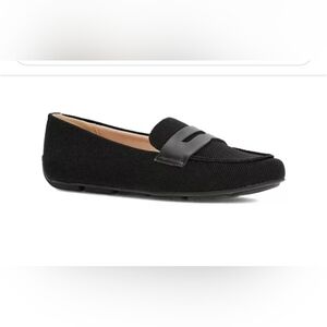 NWT Kim Rogers Women's 6 Ceren Black Knit Loafers Comfort